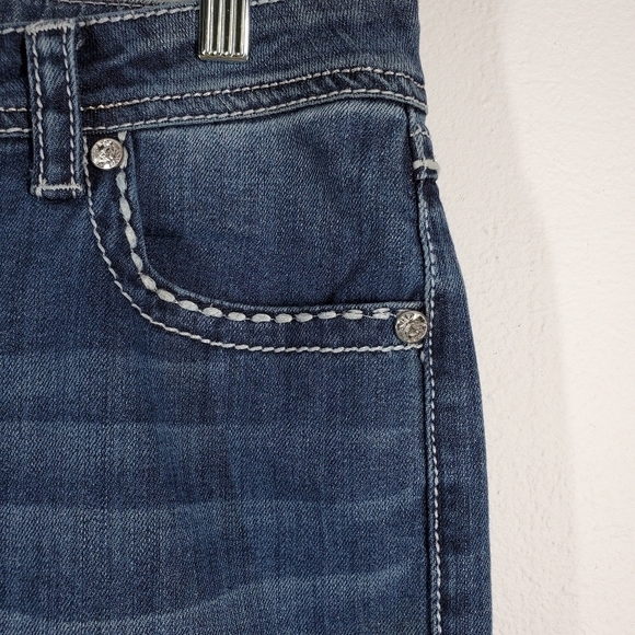 SKYANNE BEADED POCKET JEANS - Picture 6 of 11